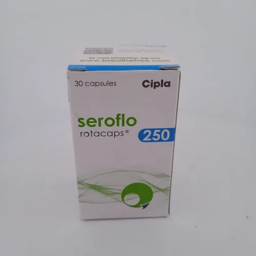 SEROFLO ROTACAPS 250 - 1 BOTTLE OF 30 CAPSULE
