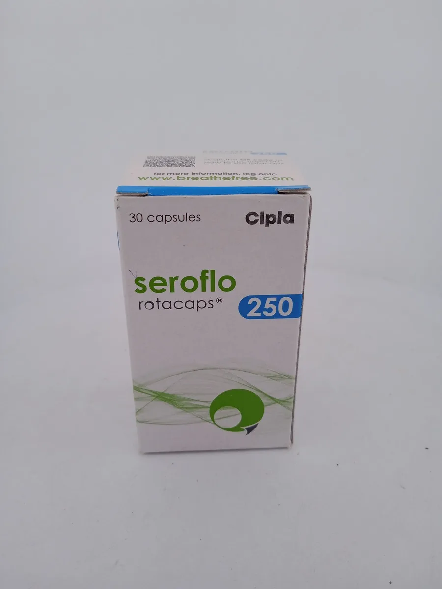 SEROFLO ROTACAPS 250 - 1 BOTTLE OF 30 CAPSULE