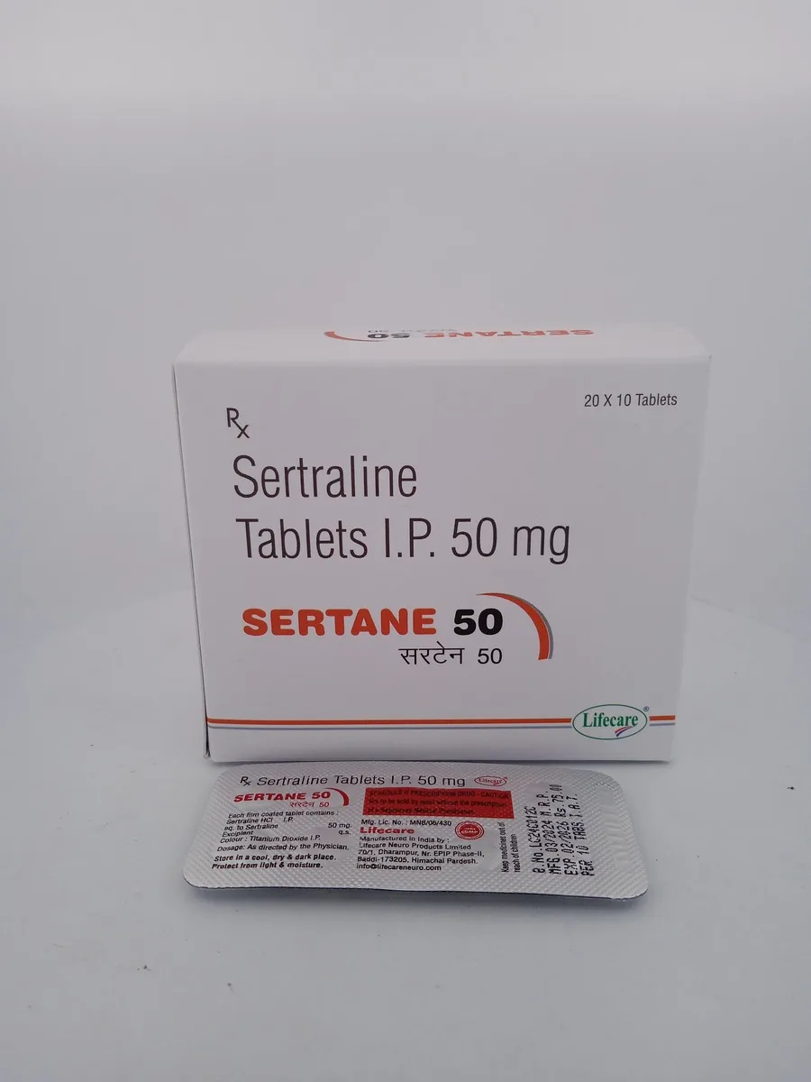 SERTANE 50 MG - 10 TABLETS - Image 3