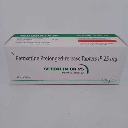 SETOXLIN CR 25 MG - 10 TABLETS