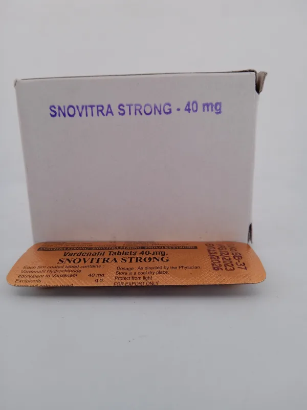 SNOVITRA STRONG 40 MG - 10 TABLETS - Image 3