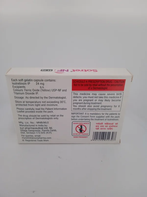 SOTRET NF 24 MG - 10 CAPSULE - Image 4