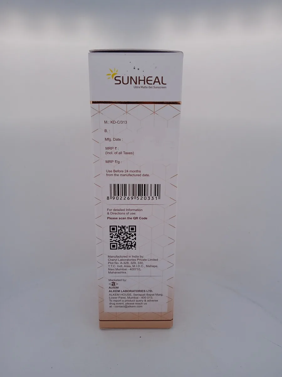 SUNHEAL ULTRA MATTE GEL SUNSCREEN - 1 TUBE OF 50g - Image 4