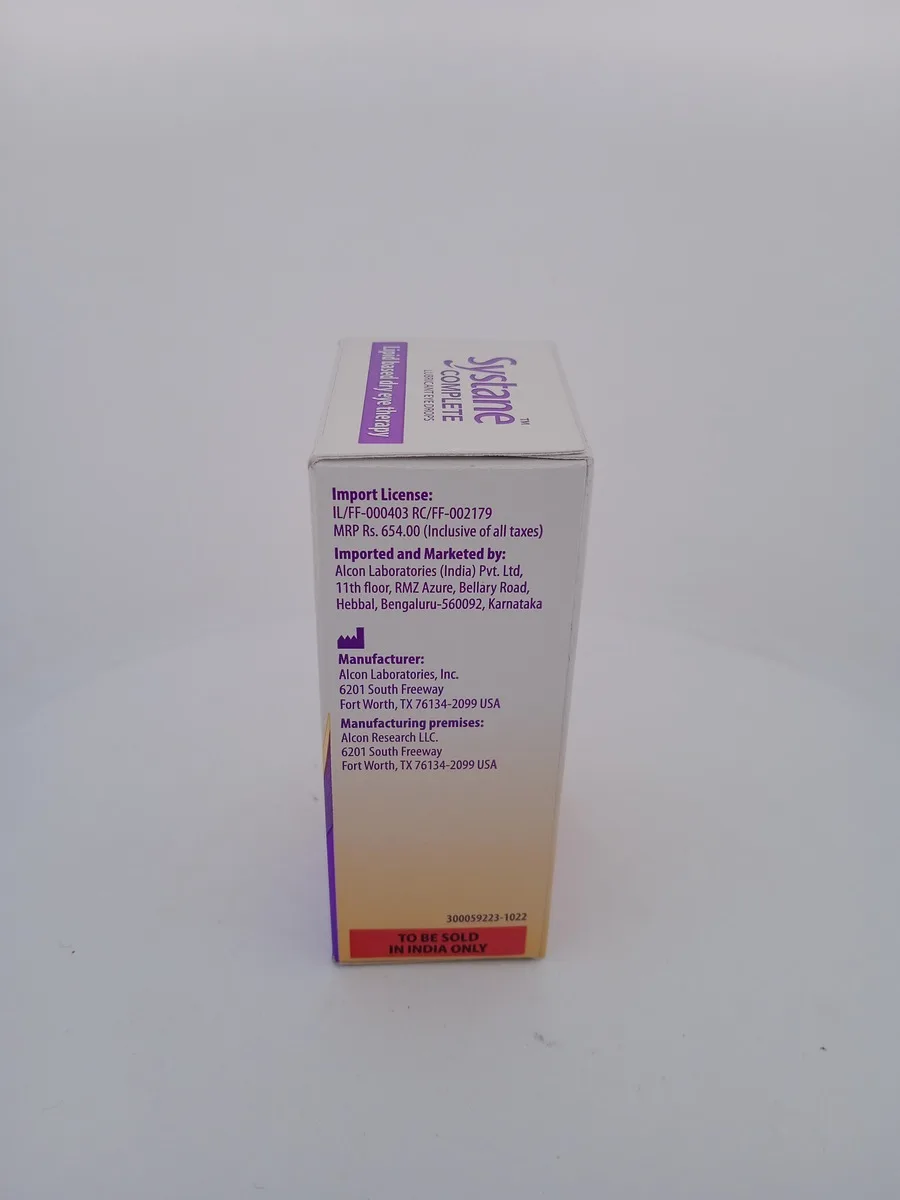 SYSTANE COMPLETE - 1 BOTTLE OF 10ML - Image 2