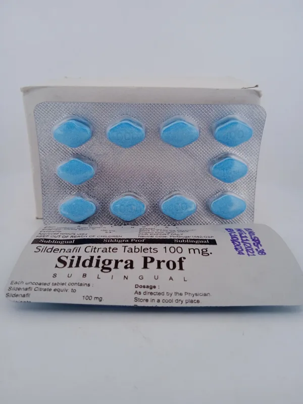 SILDIGRA PROF 100 MG - 10 TABLETS - Image 2