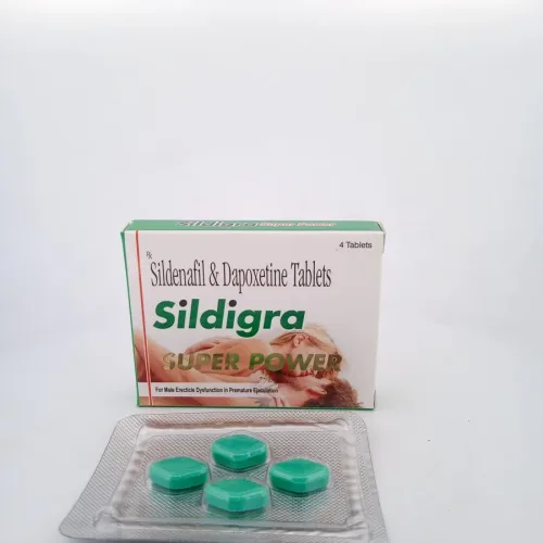 SILDIGRA SUPER POWER - 4 TABLETS