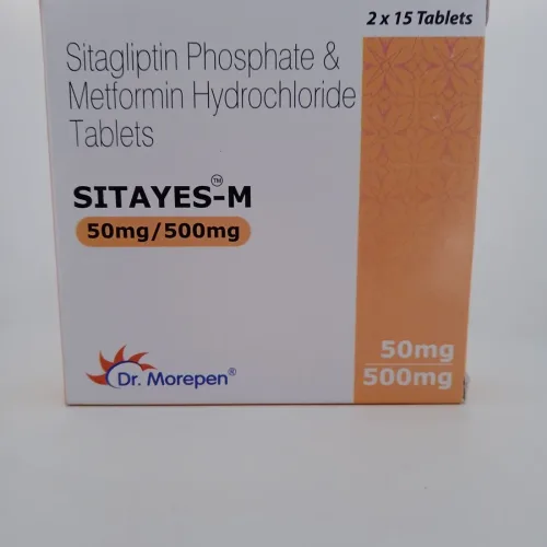SITAYES M 50/500MG - 15 TABLETS