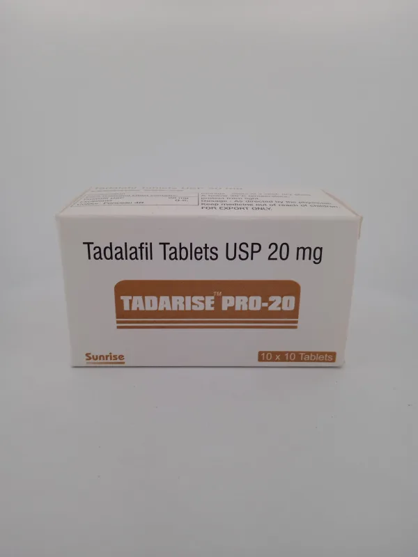TADARISE PRO 20 MG - 10 TABLETS