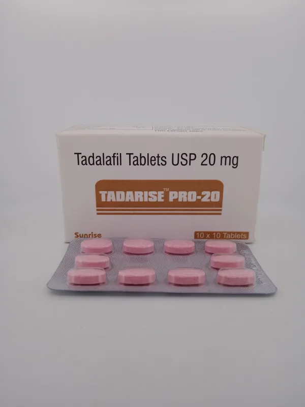 TADARISE PRO 20 MG - 10 TABLETS - Image 2