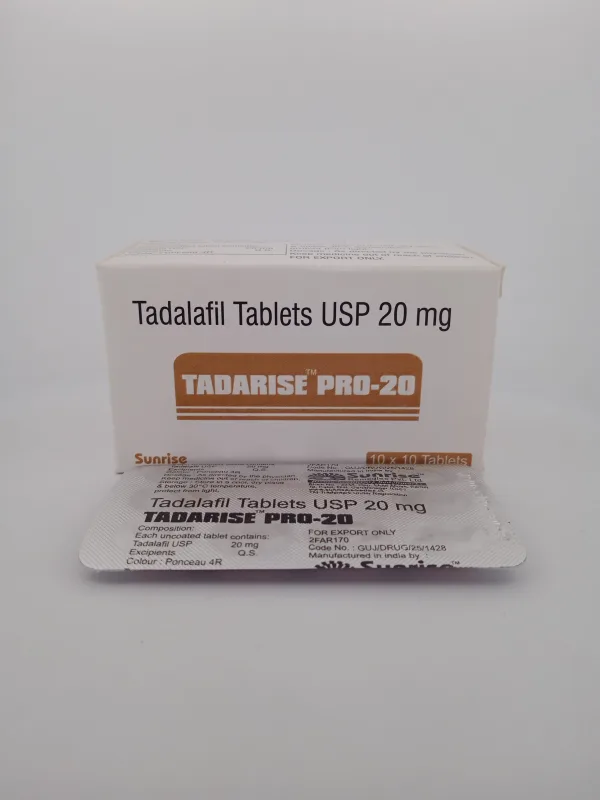 TADARISE PRO 20 MG - 10 TABLETS - Image 3