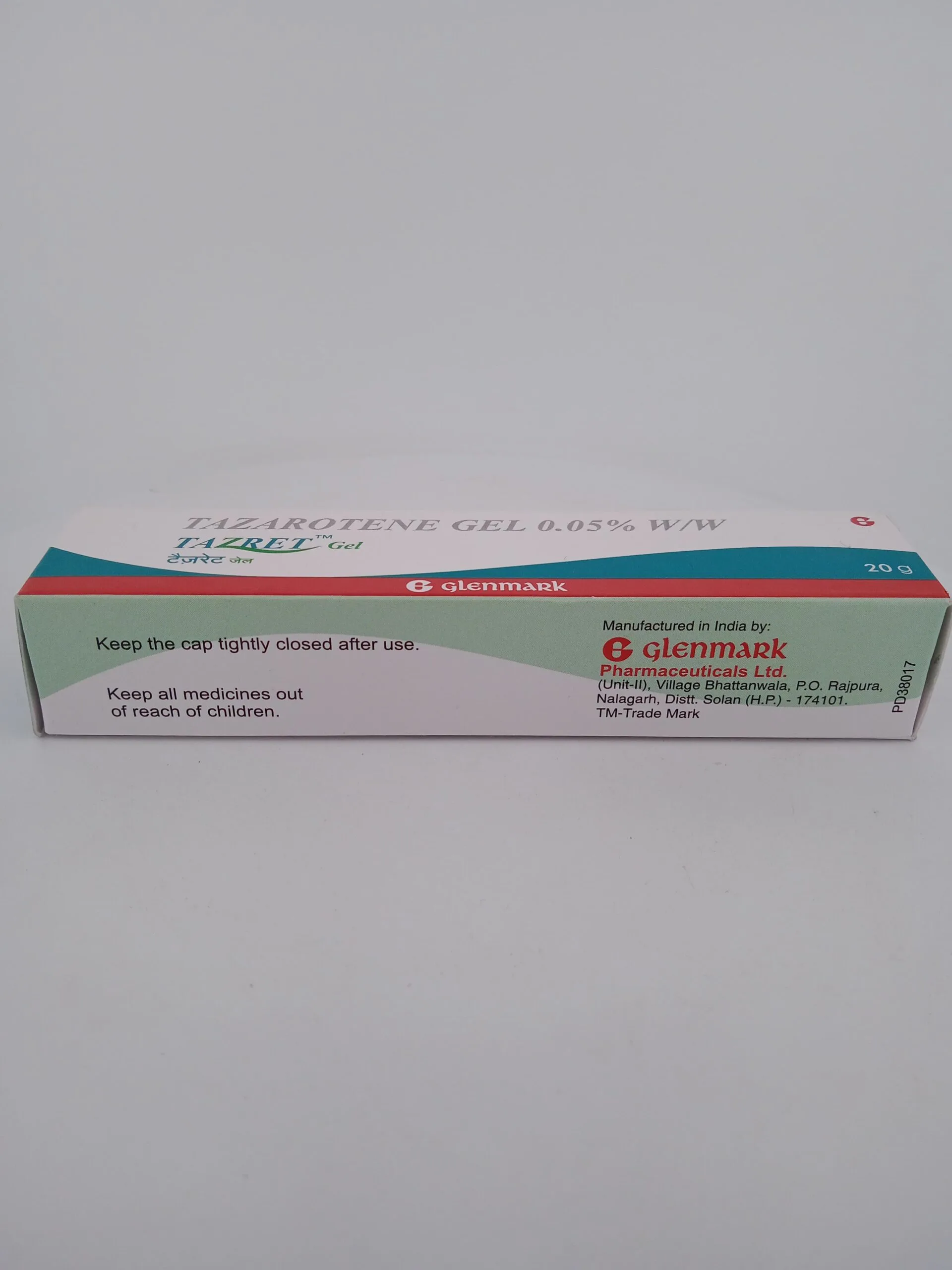 TAZRET GEL - 1 TUBE OF 20GM - Image 3