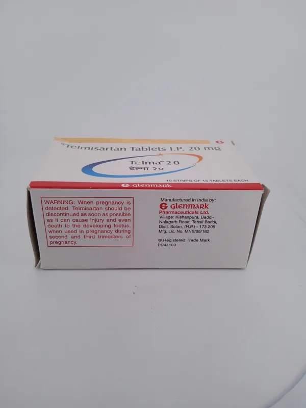 TELMA 20 MG - 15 TABLETS - Image 4