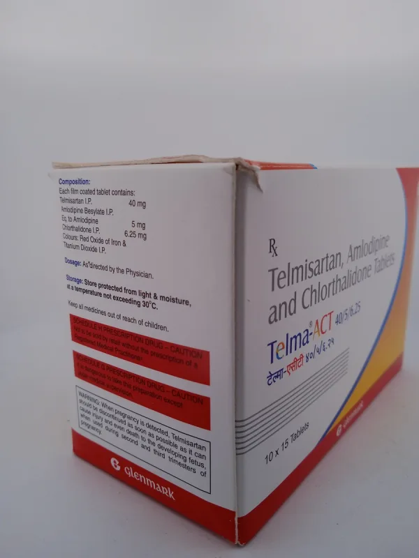 TELMA-ACT - 15 TABLETS - Image 4