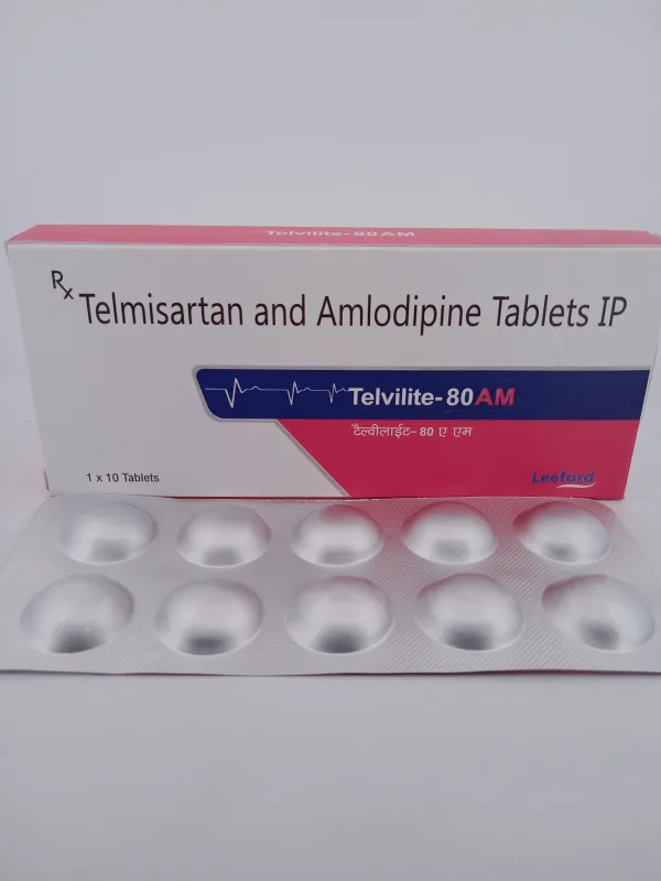 TELVILITE-80 AM - 10 TABLETS - Image 2