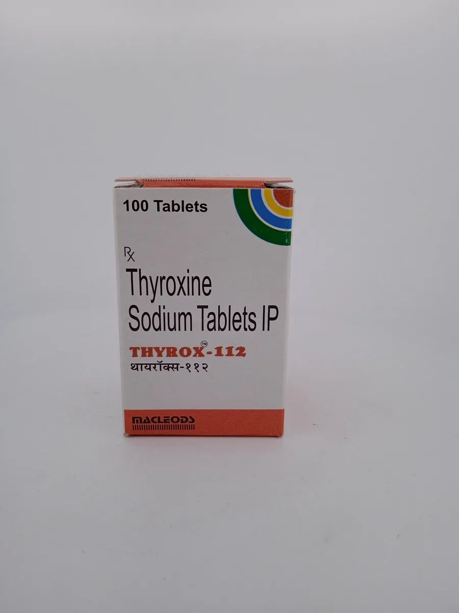 THYROX 112 MCG - 1 BOTTLE OF 100 TABLETS
