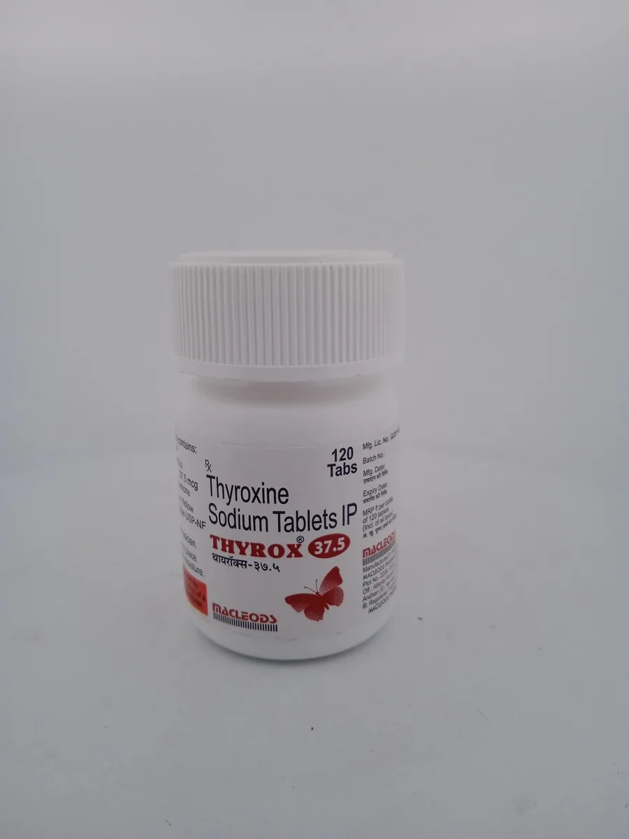 THYROX 37.5 MCG - 1 BOTTLE OF 120 TABLETS