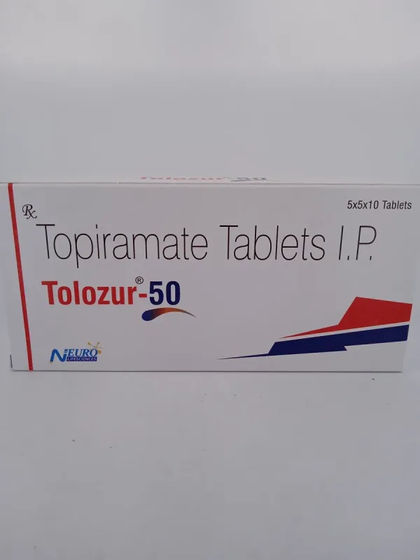 TOLOZUR 50 MG - 10 TABLETS