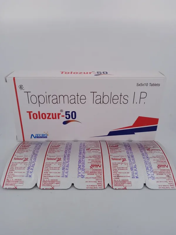 TOLOZUR 50 MG - 10 TABLETS - Image 3