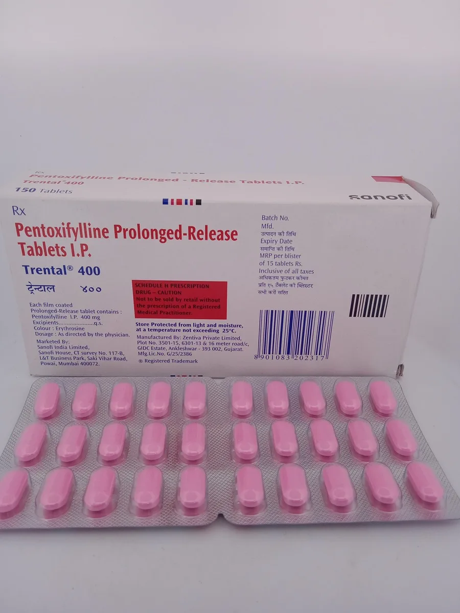 TRENTAL 400 MG - 15 TABLETS - Image 4