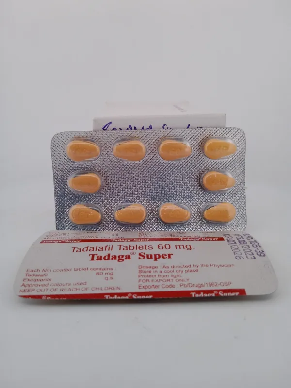 TADAGA SUPER 60 MG - 10 TABLETS - Image 3