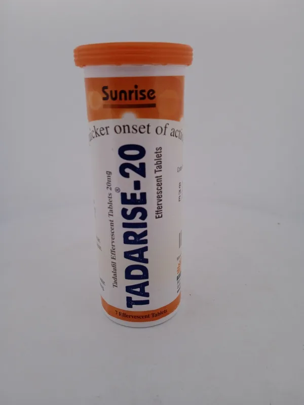 TADARISE (EFFERVESCENT TABLETS) 20MG - 7 TABLETS - Image 3