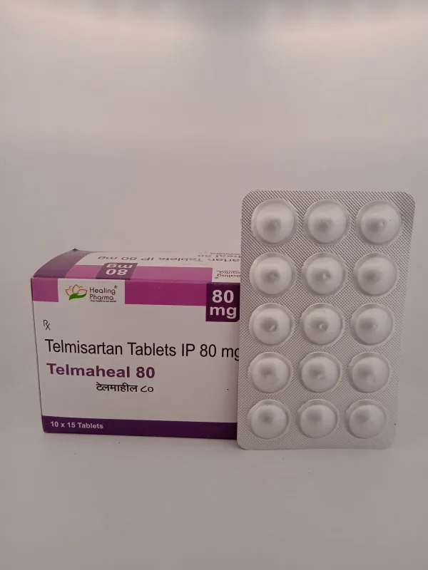 TELMAHEAL 80 MG - 15 TABLETS - Image 4