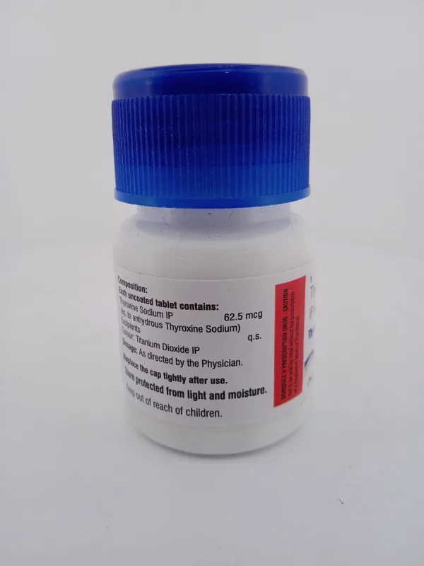 THYROXINOL 62.5 MG - 120 TABLETS - Image 3