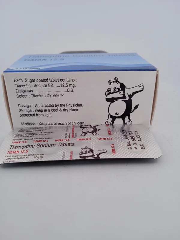 TIATAN 12.5 MG - 10 TABLETS - Image 3