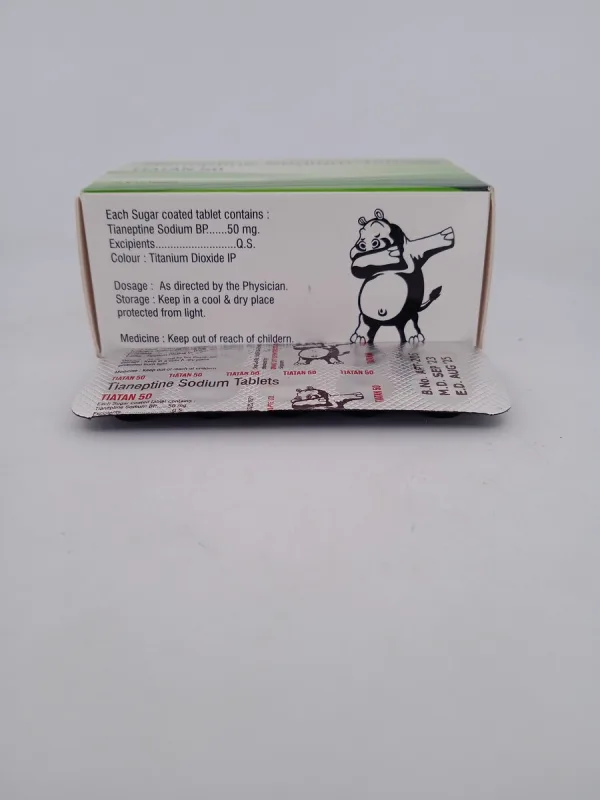 TIATAN 50 MG - 10 TABLETS - Image 4