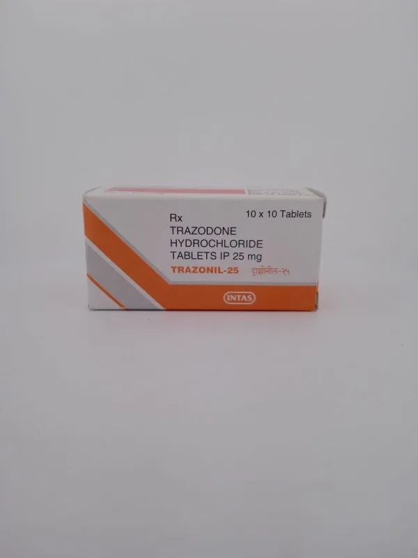 TRAZONIL 25MG - 10 TABLETS
