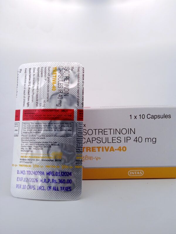 TRETIVA 40 MG - 10 CAPSULES - Image 3