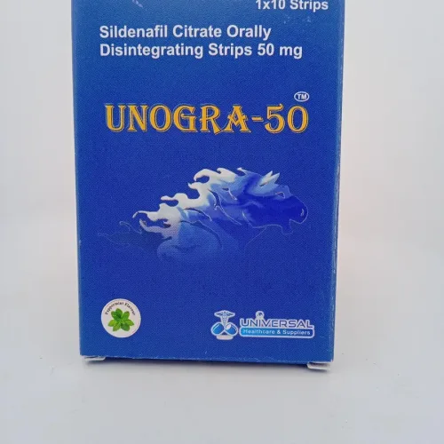 UNOGRA 50 MG - 10 STRIPS