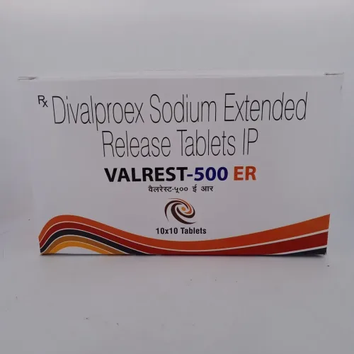 VALREST 500 ER - 10 TABLETS