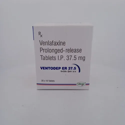 VENTODEP ER 37.5 MG - 10 TABLETS