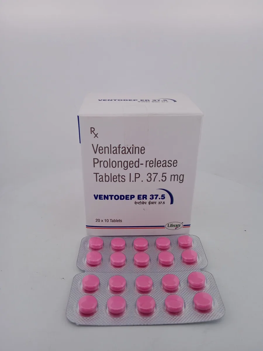 VENTODEP ER 37.5 MG - 10 TABLETS - Image 2