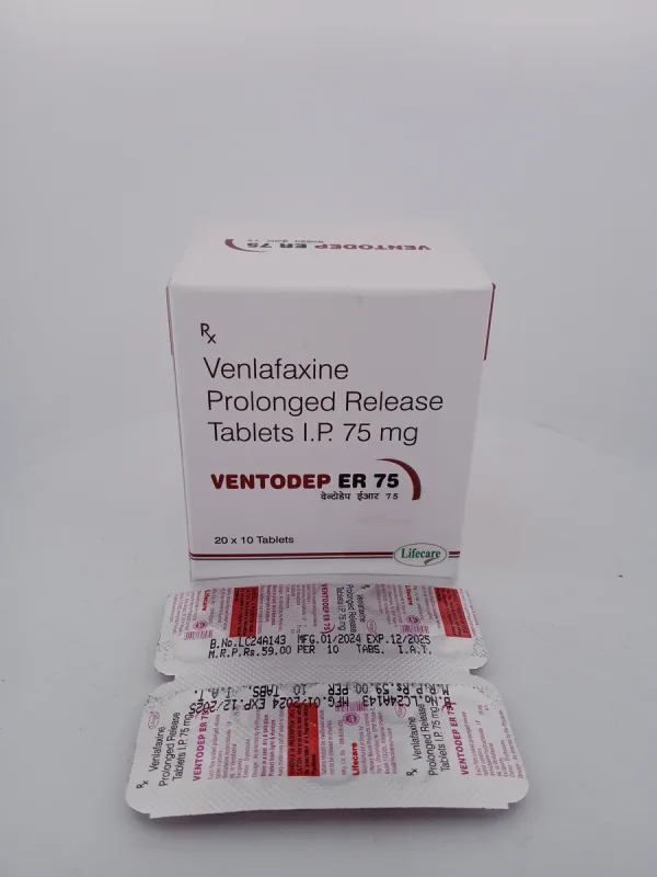 VENTODEP ER 75 MG – 10 TABLETS - Image 3