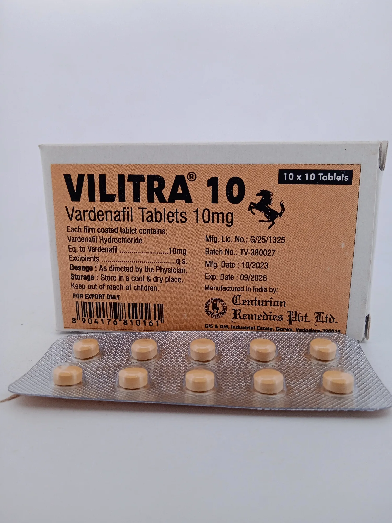 VILITRA 10 MG - 10 TABLET - Image 2