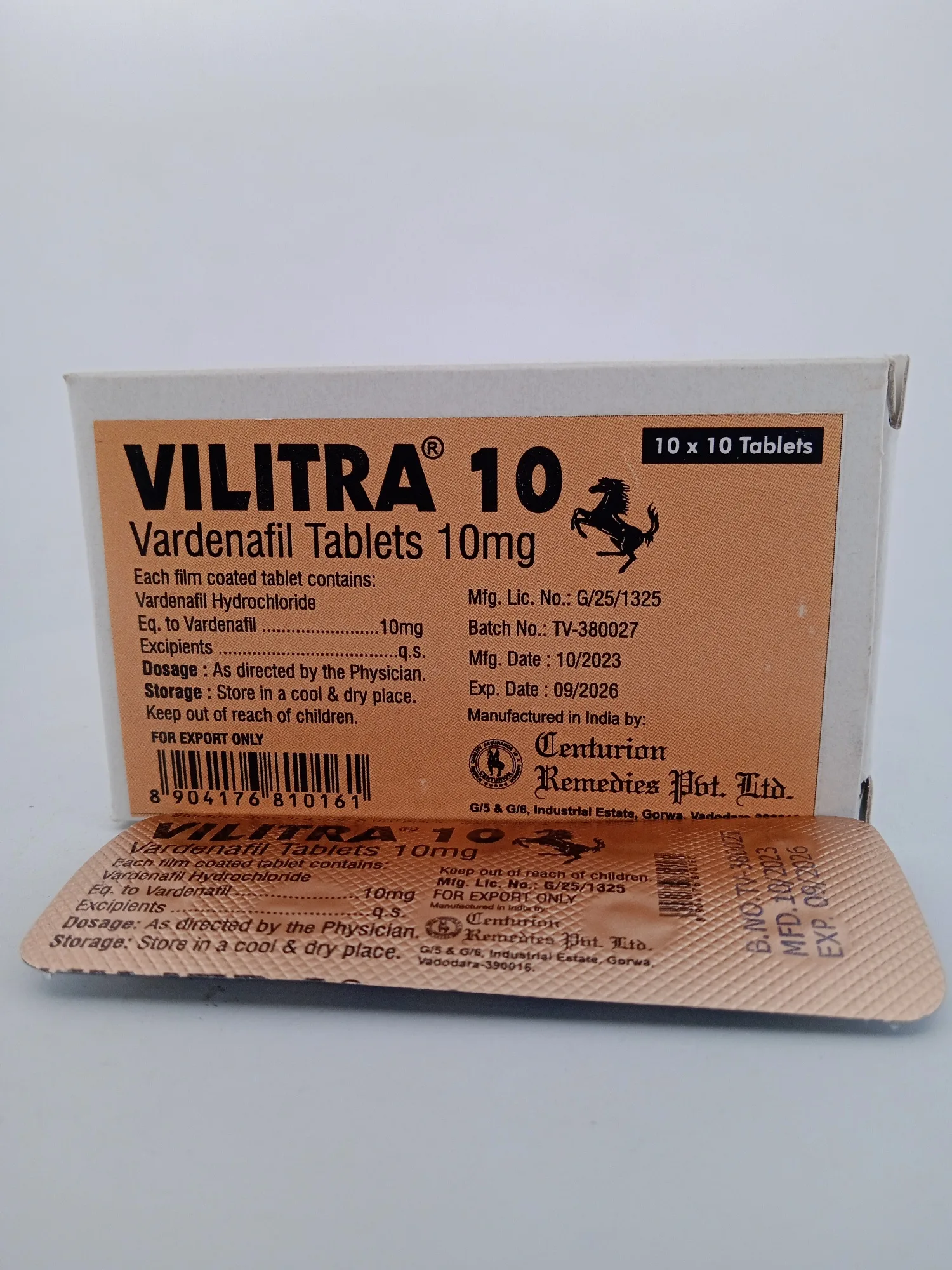 VILITRA 10 MG - 10 TABLET - Image 3