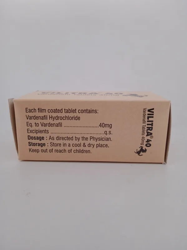 VILITRA 40 MG - 10 TABLET - Image 4