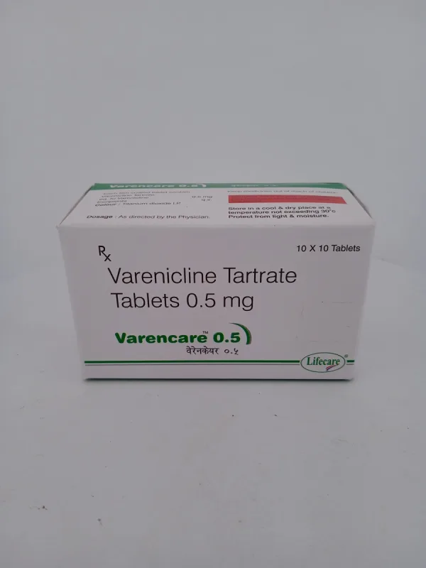 VARENCARE  0.5 MG - 10 TABLET