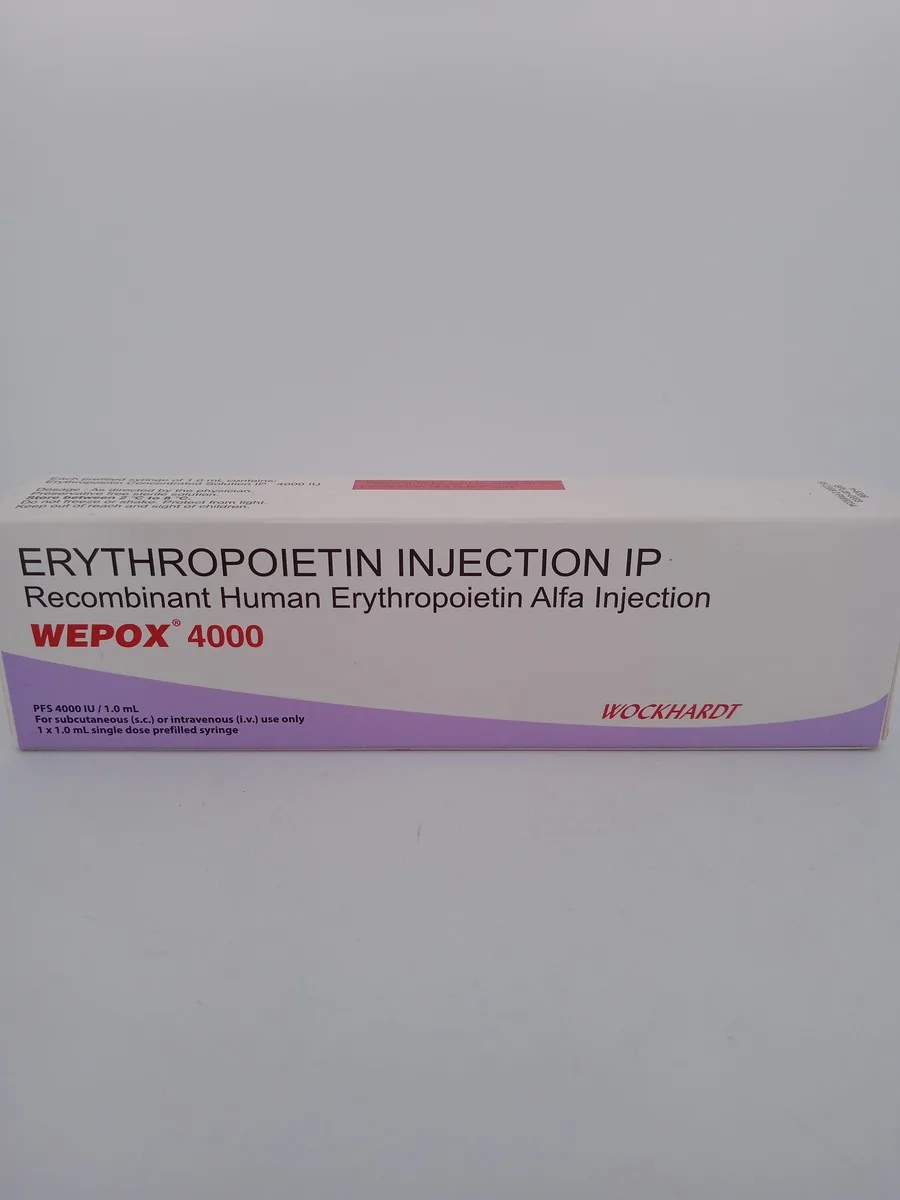 WEPOX 4000 IU - 1 PRE-FILLED SYRINGE OF 1ML