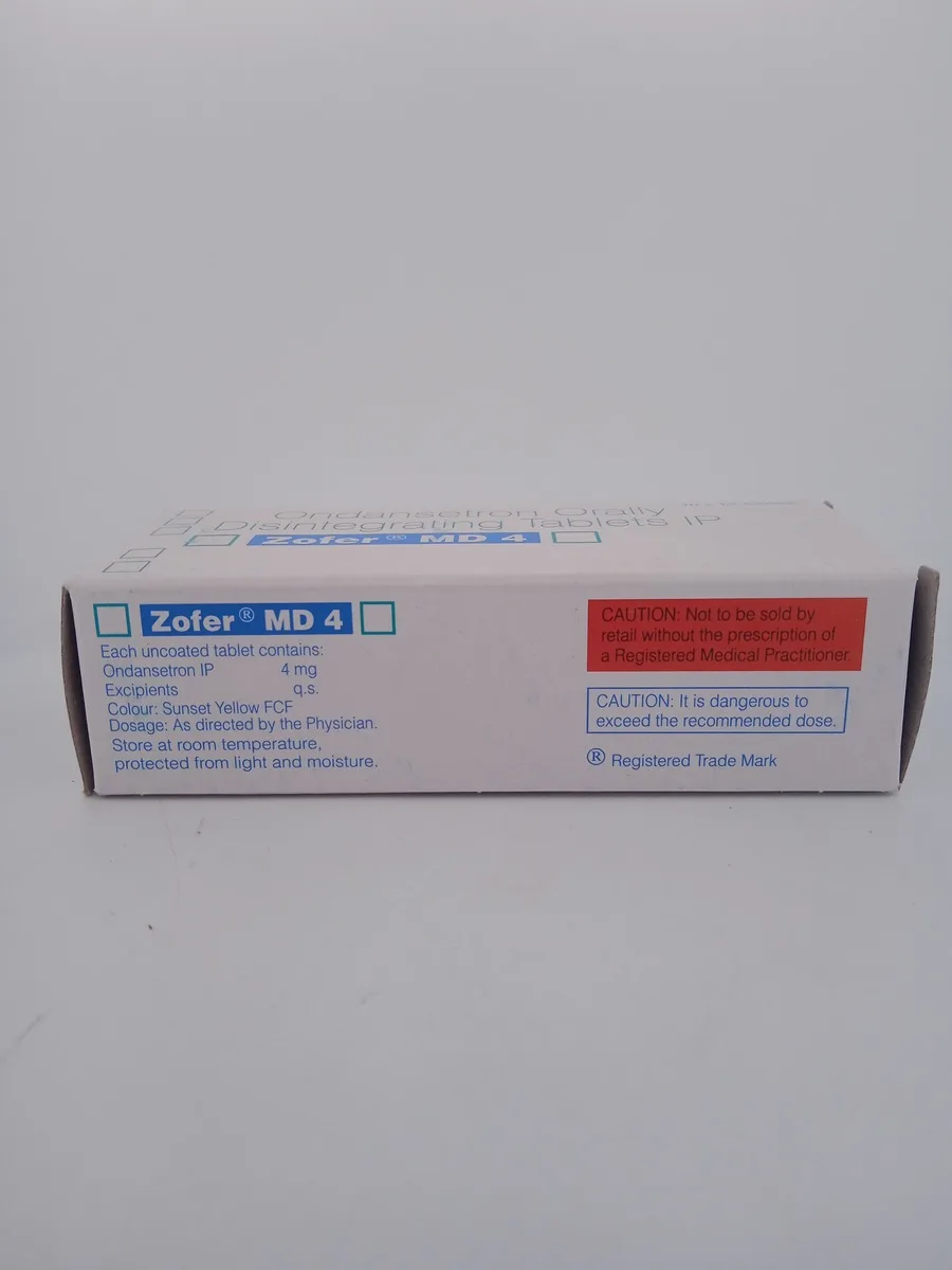 ZOFER MD 4 MG - 10 TABLETS - Image 3