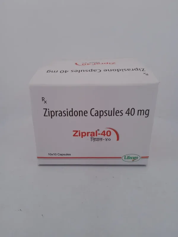 ZIPRAL 40 MG - 10 CAPSULES