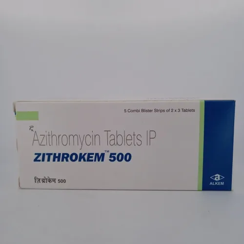 ZITHROKEM 500 MG - 3 TABLET