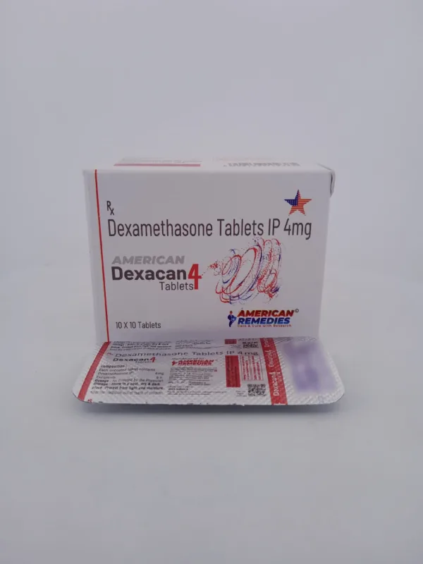 AMERICAN DEXACAN 4 MG - 10 TABLETS - Image 2