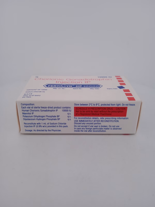 FERTIGYN 10000 IU INJECTION – 1 VIAL HCG - Image 3