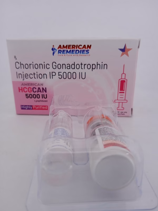 HCGCAN 5000IU - 1 AMPOULE HCG - Image 2