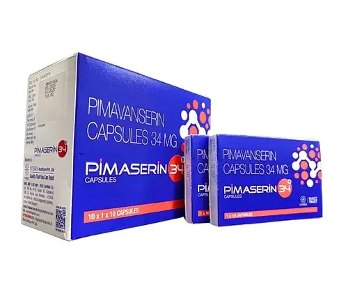 Pimaserin 34 mg 10 capsules Pimavanserin